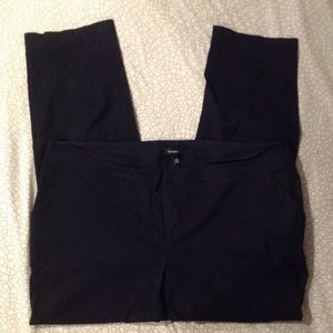 TORRID black straight leg dress pants